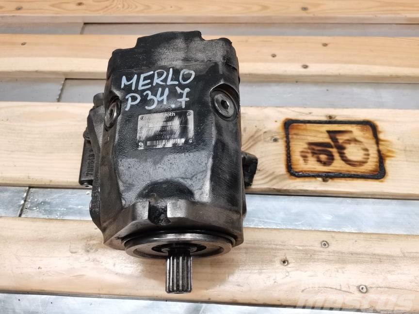 Merlo P 34.7 {Rexroth A10V} hydraulic pump Hidraulice