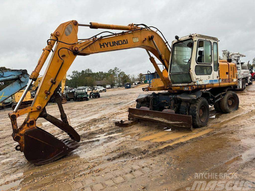 Hyundai ROBEX 130W WHEEL EXCAVATOR Excavatoare cu roti