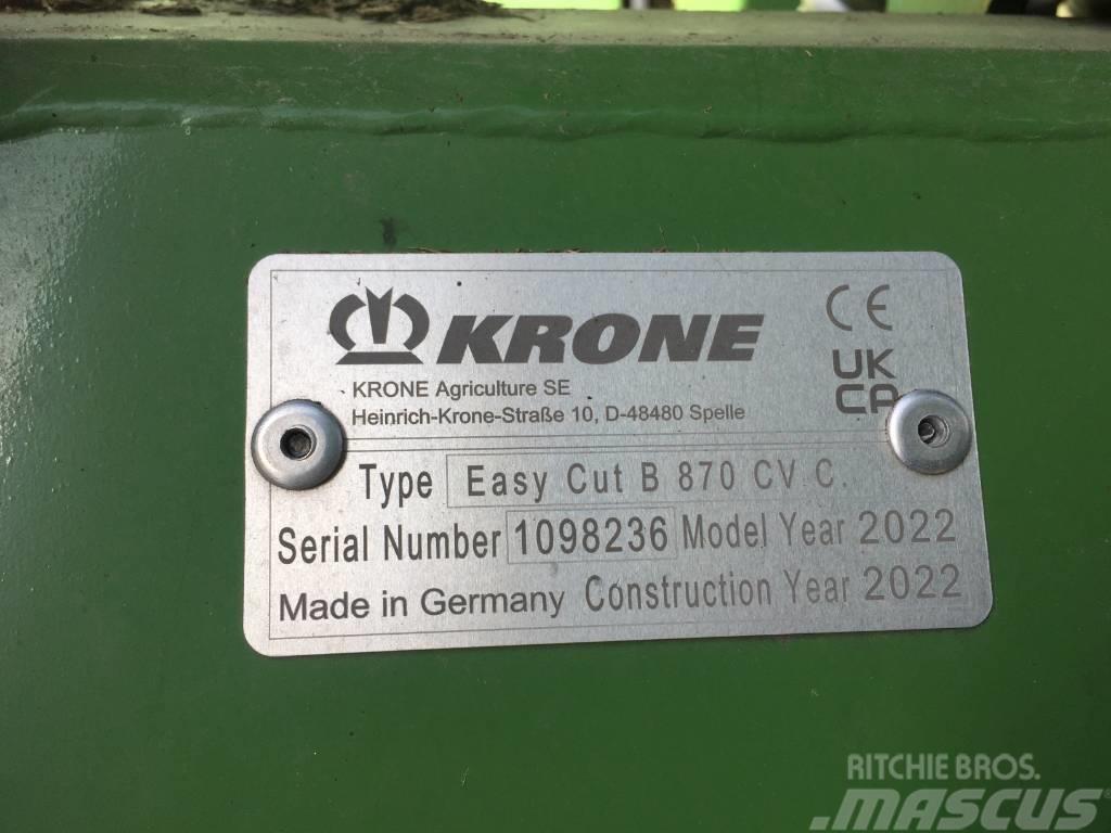 Krone Easy Cut B 870CV C Cositoare de iarba