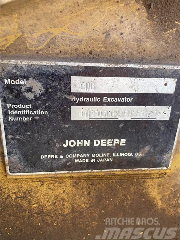 John Deere 50G Mini excavatoare < 7t