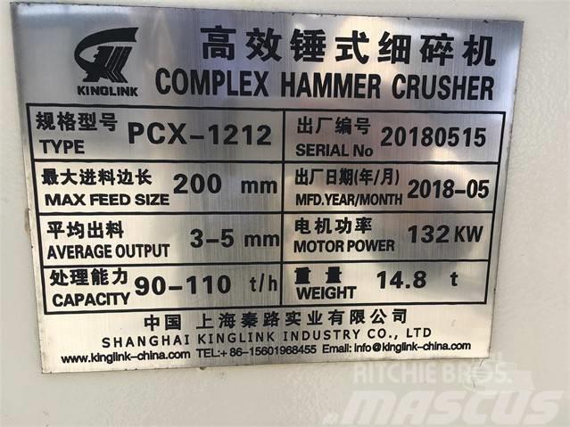Kinglink PCX1212 Complex Hammer Crusher Concasoare