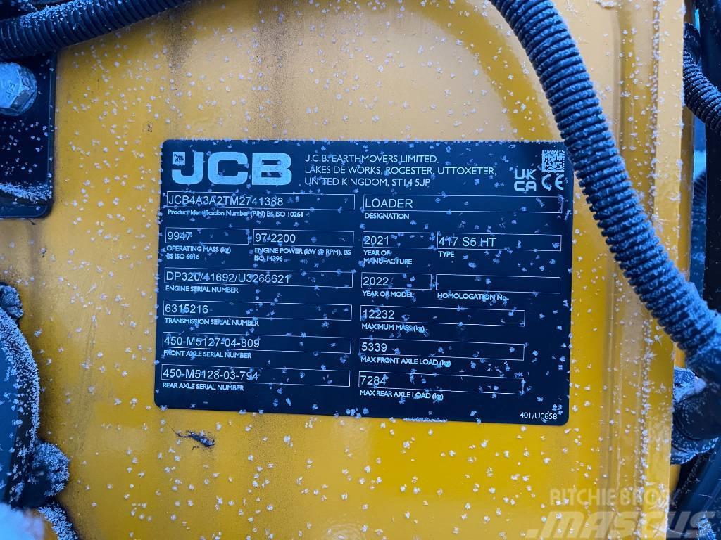 JCB 417 HT Pyöräkuormaaja Incarcator pe pneuri
