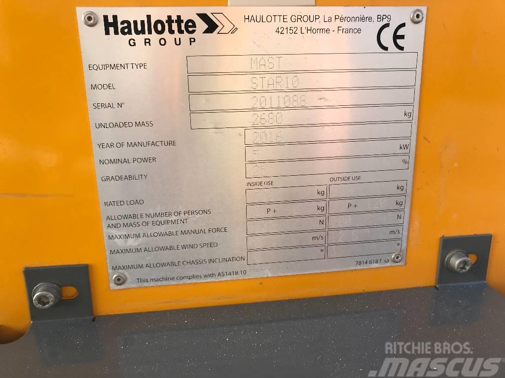HAULOTTE STAR 10 - NEW BATTERIES Ascensoare verticale catarg