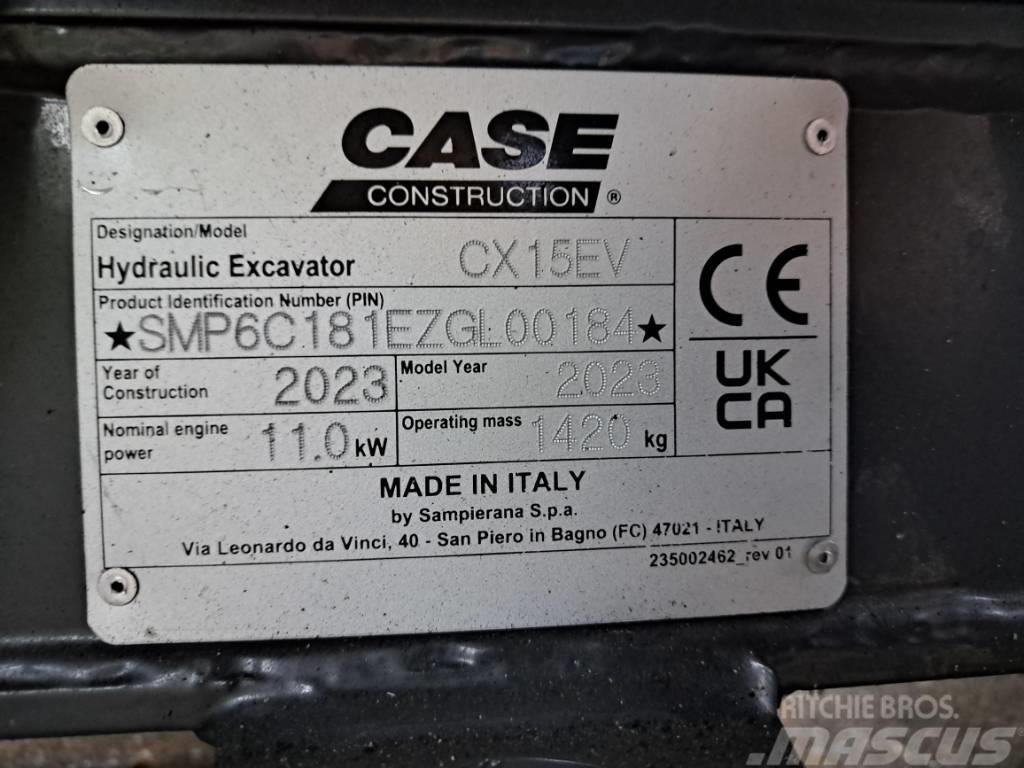 CASE CX15EV Mini excavatoare < 7t
