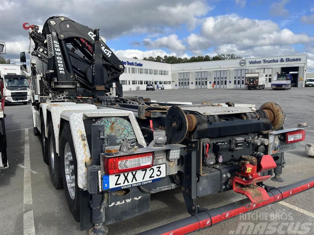 Volvo FH Kranväxlare med Cormach 39 tons kran Camion cu carlig de ridicare
