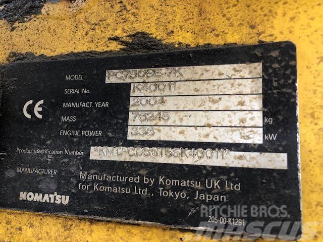 Komatsu PC 750 SE-7K Excavatoare pe senile
