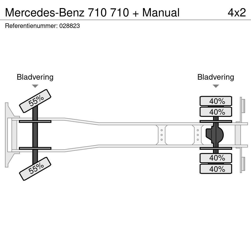 Mercedes-Benz 710 710 + Manual Autocamioane