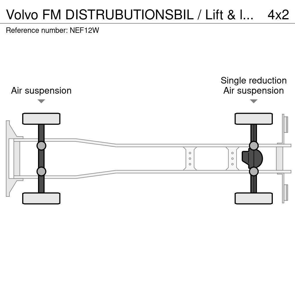 Volvo FM DISTRUBUTIONSBIL / Lift & lucka. Autocamioane