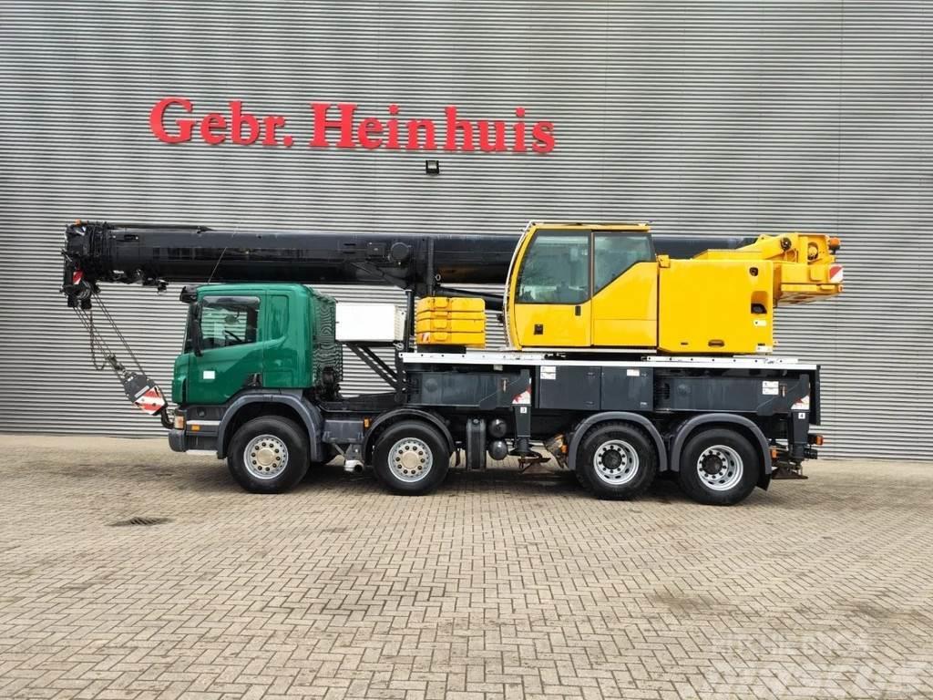 Liebherr LTF 1045-4.1 Scania P420 8x4 Euro 5 German Truck! Macara pentru orice teren