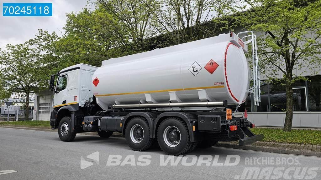 Mercedes-Benz Arocs 3340 6X4 20.000ltr Fuel tanker ADR EURO 3 Cisterne