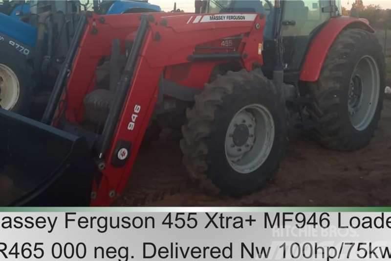 Massey Ferguson 455 Xtra + MF 946 loader - 100hp / 75kw Tractoare