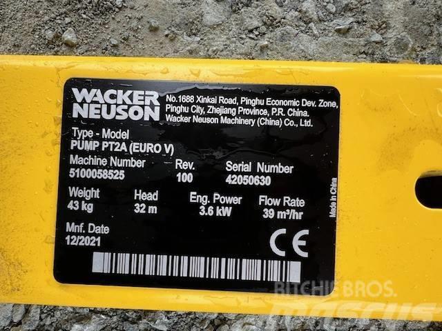 Wacker Neuson PT 2 A Pompa de apa