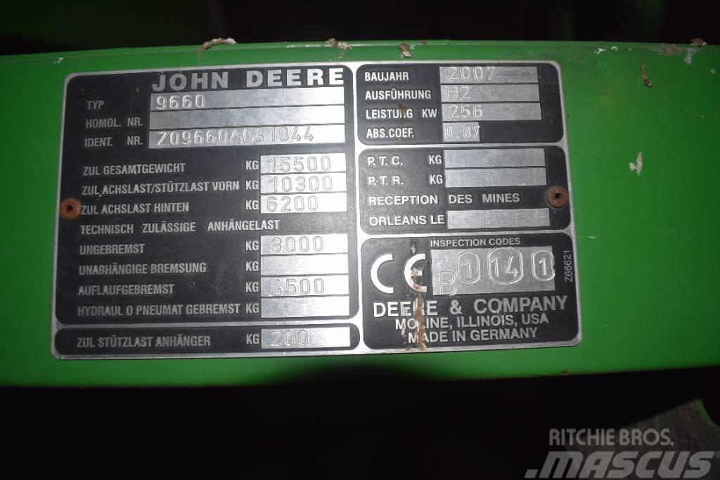 John Deere WTS 9660 i 4WD Combine de secerat