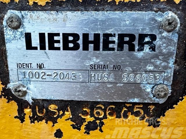 Liebherr l 580 zwolnica uszkodzona Axe