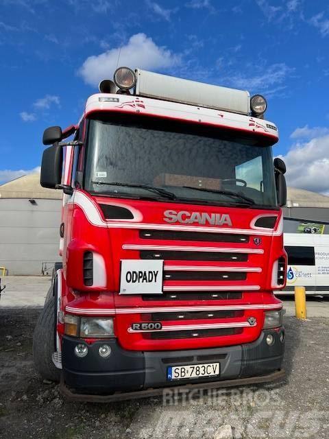 Scania R500 Camion cu carlig de ridicare