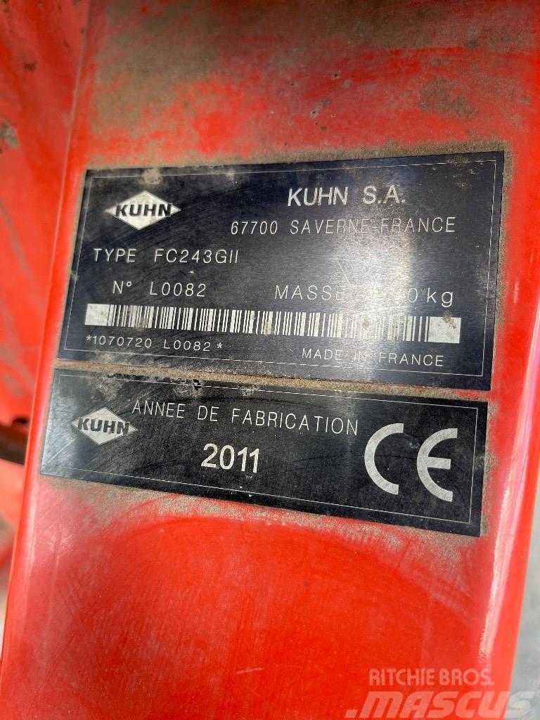 Kuhn FC 243 G II Cositoare de iarba cu umidificator