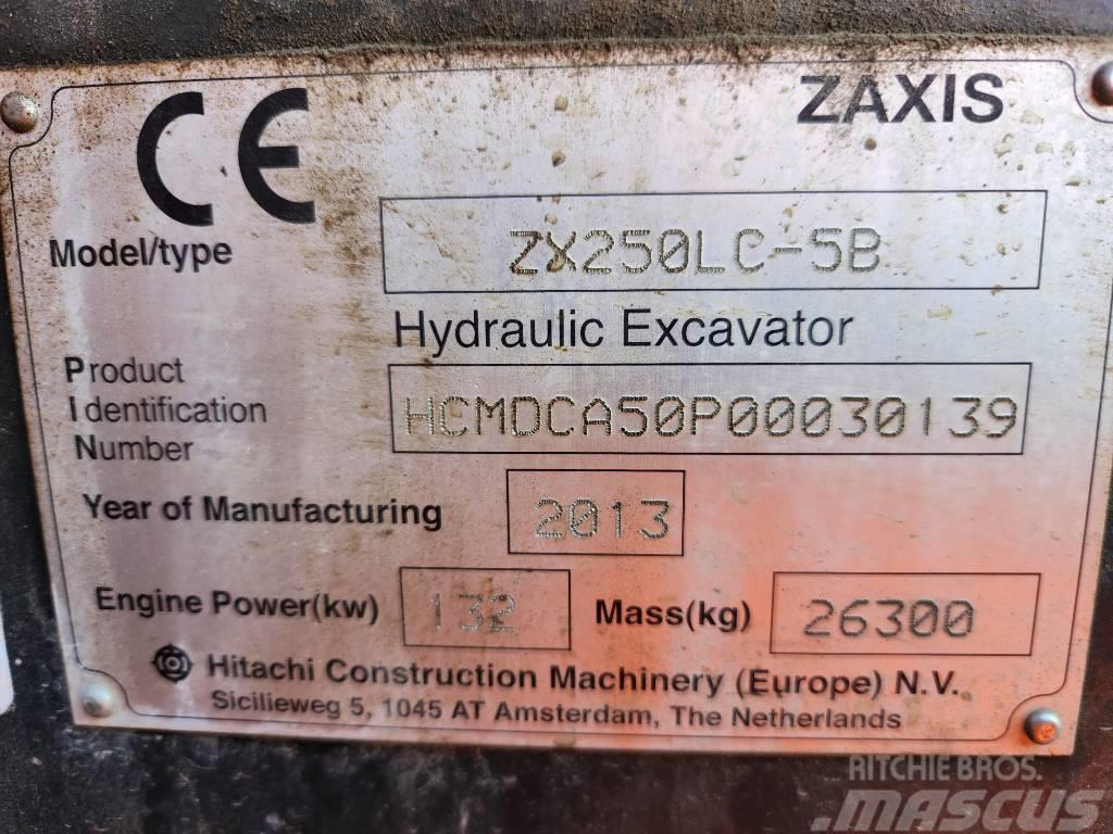 Hitachi ZX250LC-5B Excavatoare pe senile