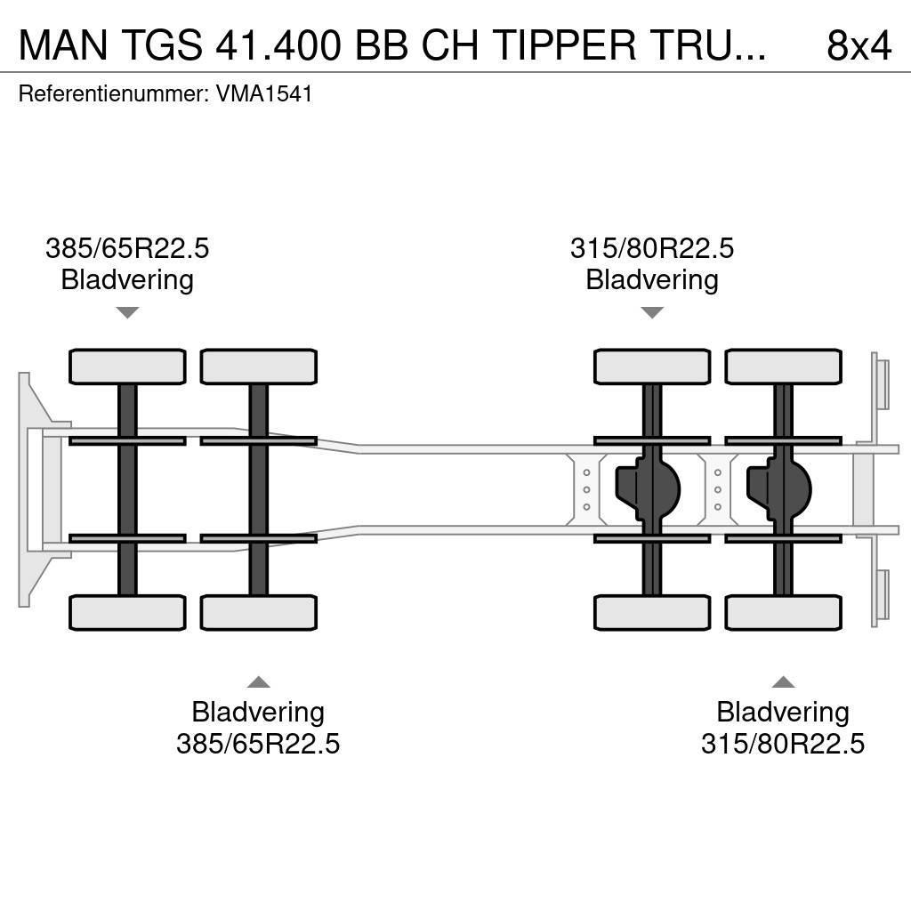 MAN TGS 41.400 BB CH TIPPER TRUCK (6 units) Autobasculanta