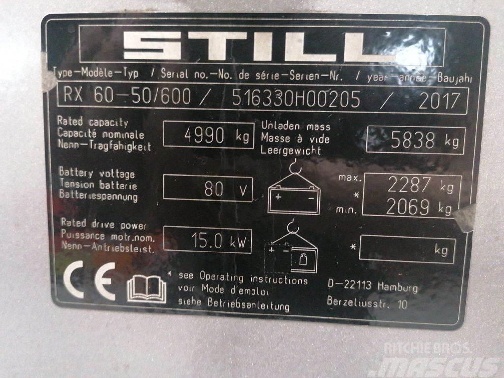 Still RX60-50/600 Stivuitor electric
