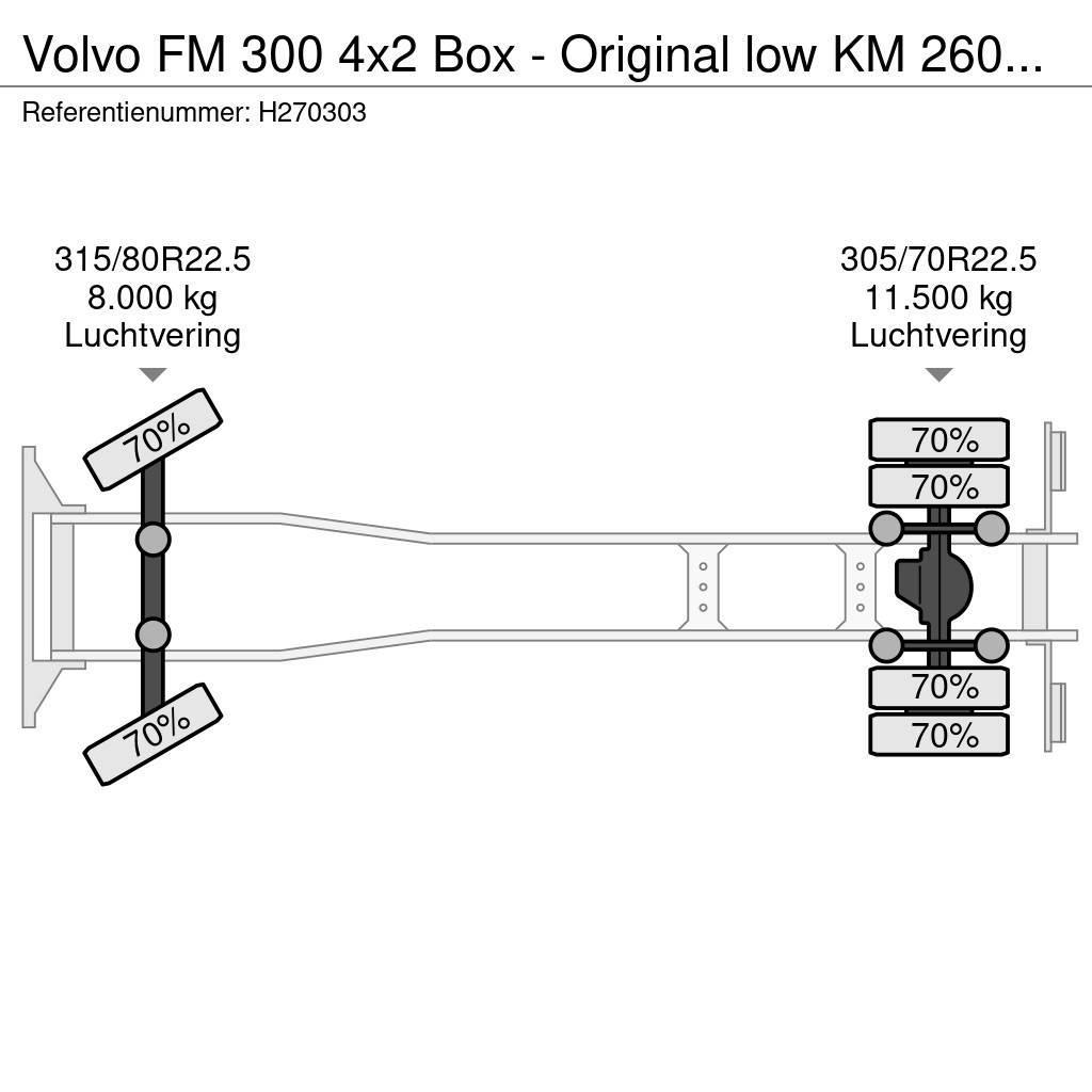 Volvo FM 300 4x2 Box - Original low KM 260Tkm - Loadlift Autocamioane