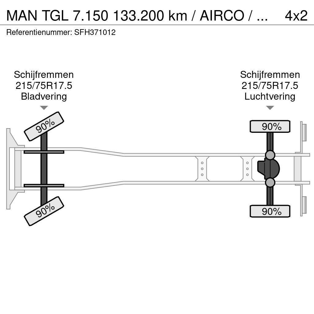 MAN TGL 7.150 133.200 km / AIRCO / MANUEL / CARGOLIFT Autocamioane