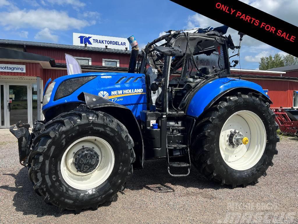 New Holland T 7.270 dismantled: only spare parts Tractoare