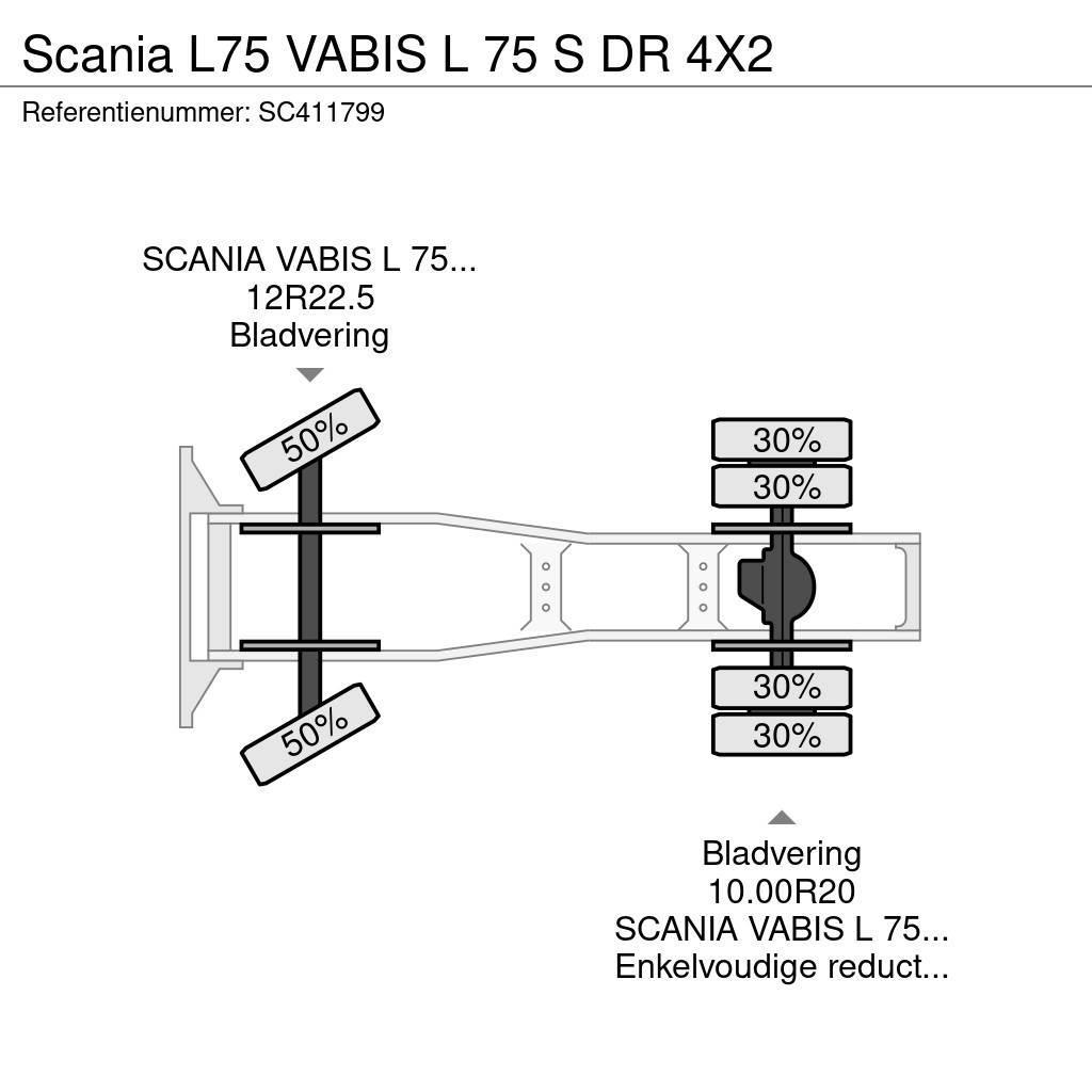 Scania L75 VABIS L 75 S DR 4X2 Autotractoare