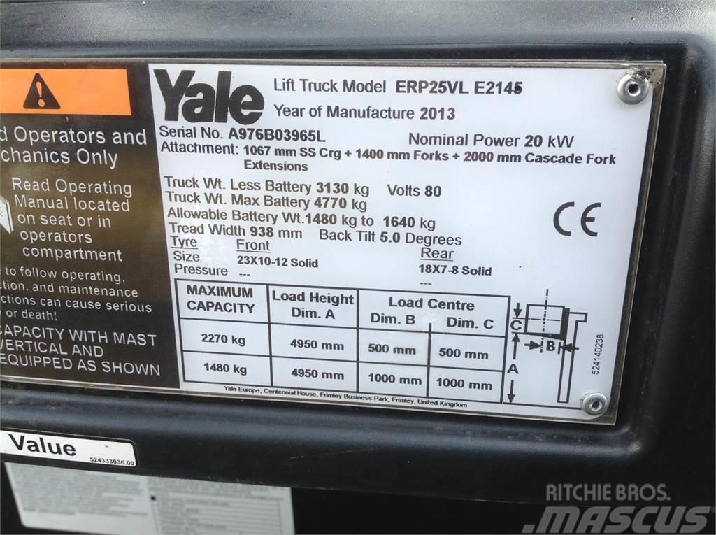 Yale ERP 25 VL heftruck Stivuitor electric