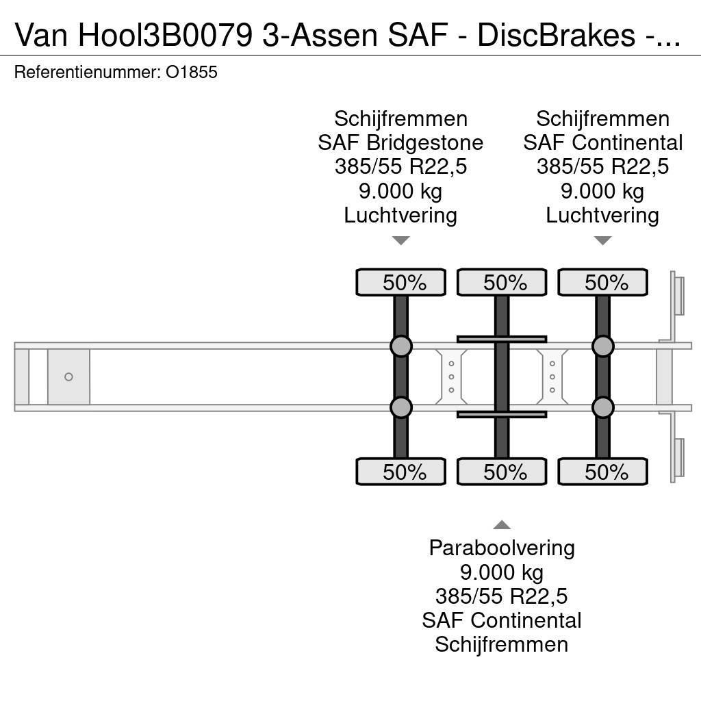 Van Hool 3B0079 3-Assen SAF - DiscBrakes - ADR - Backslider Camion cu semi-remorca cu incarcator
