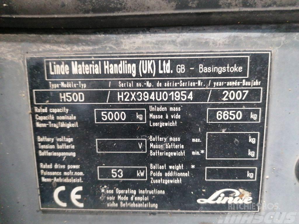 Linde H50D Stivuitor diesel