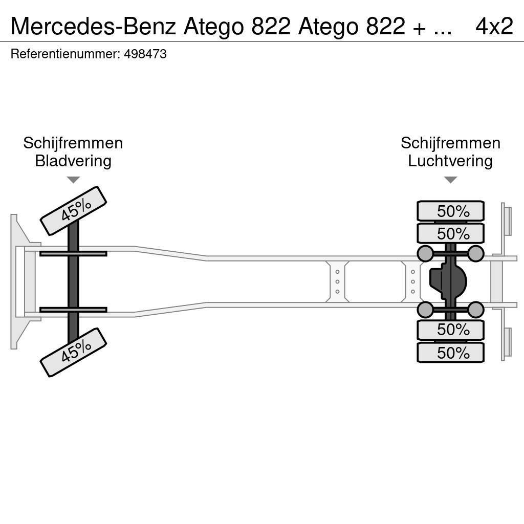 Mercedes-Benz Atego 822 Atego 822 + Euro 5 + Dhollandia lift Autocamioane