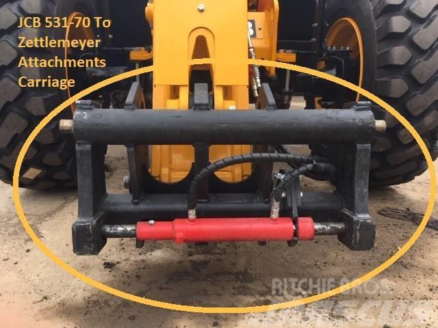 JCB 531-70 to Zettlemeyer Carriage Conectoare rapide