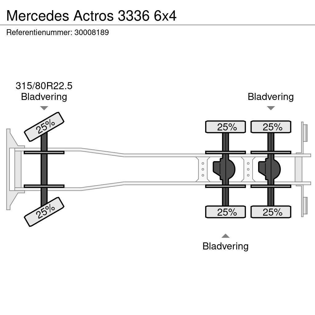 Mercedes-Benz Actros 3336 6x4 Autobasculanta