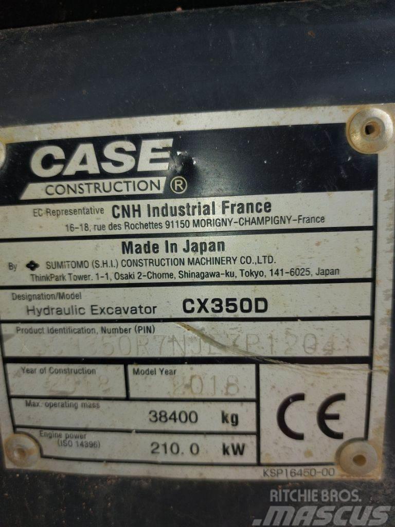 CASE CX 350 D Excavatoare pe senile