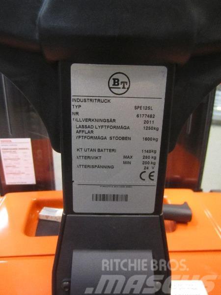 BT SPE125L Lyfthöjd 5.40 Transpaleta manuala