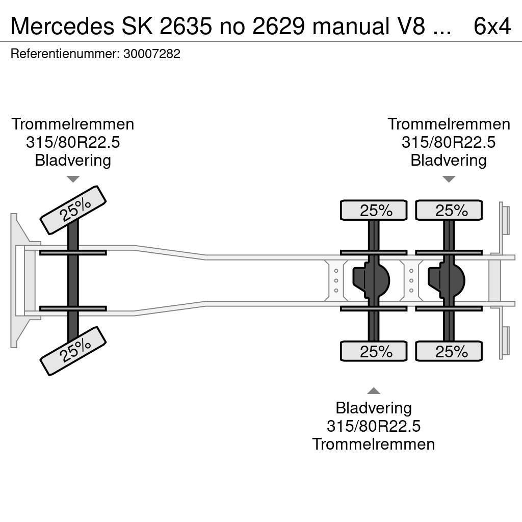 Mercedes-Benz SK 2635 no 2629 manual V8 2435 Autobasculanta