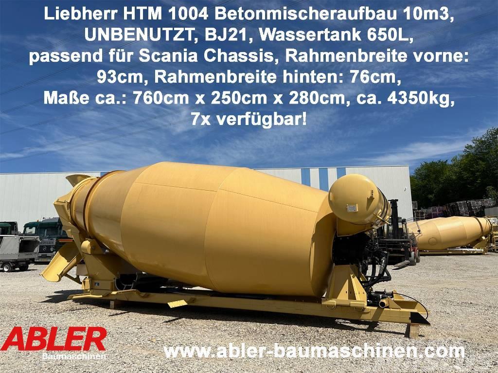 Liebherr HTM 1004 Betonmischer UNBENUTZT 10m3 for Scania Betoniera