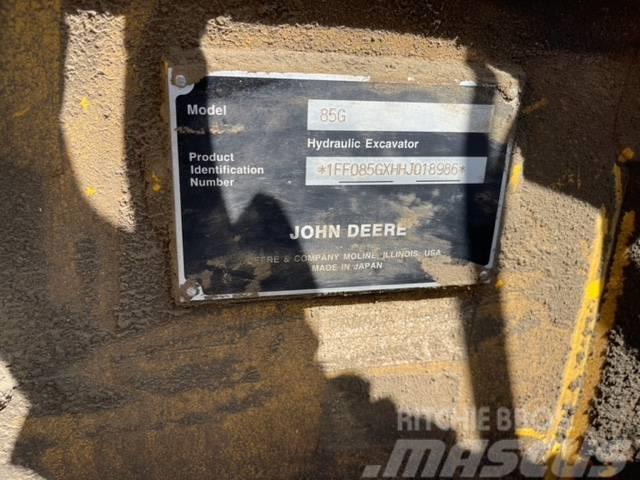 John Deere 85G Mini excavatoare < 7t
