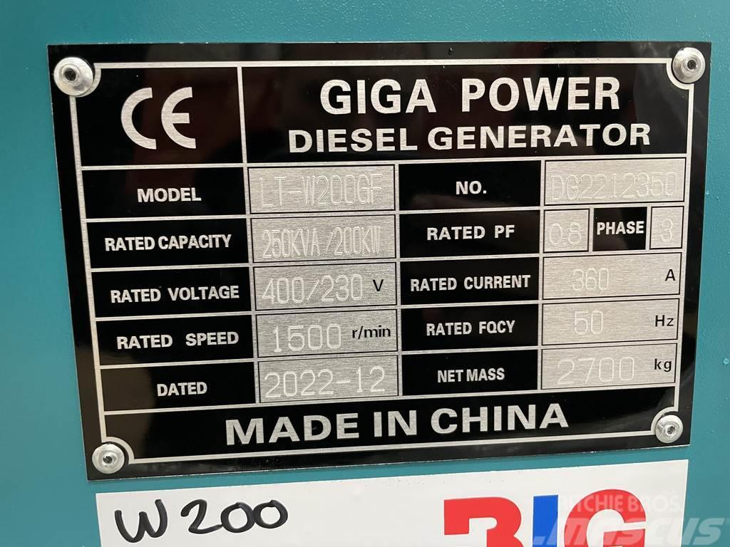  Giga power LT-W200GF 250KVA closed box Alte generatoare
