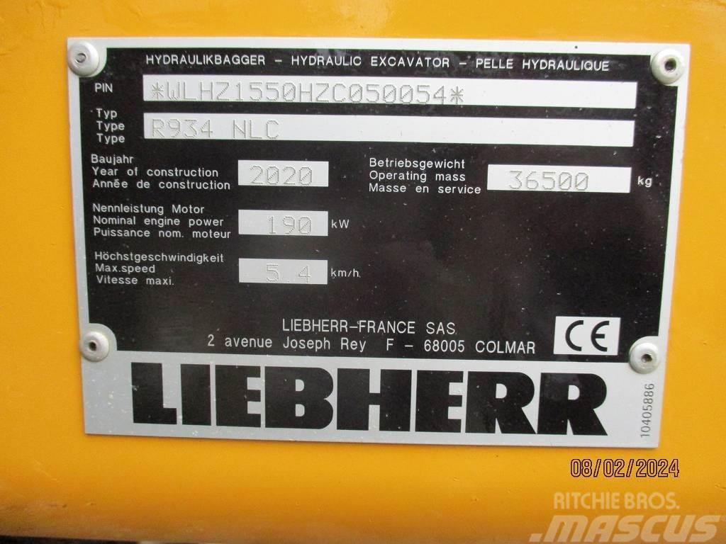 Liebherr R 934 Litronic Excavatoare pe senile