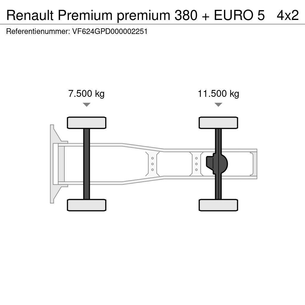 Renault Premium premium 380 + EURO 5 Autotractoare