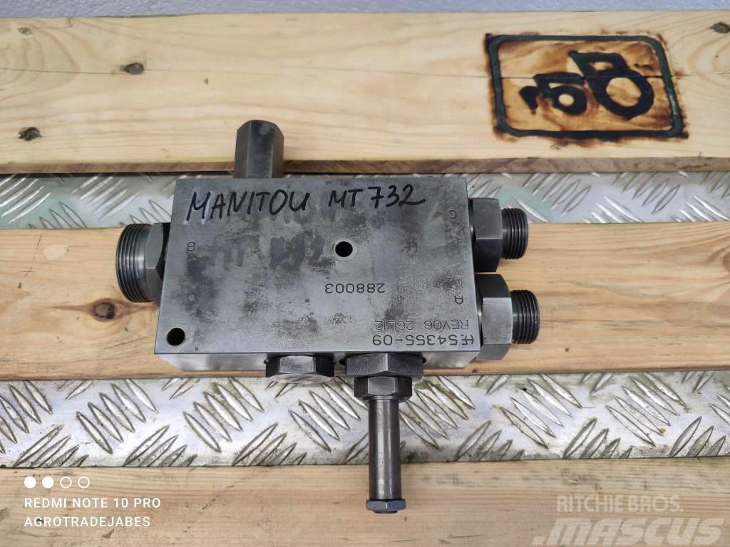 Manitou MT732 hydraulic lock Hidraulice