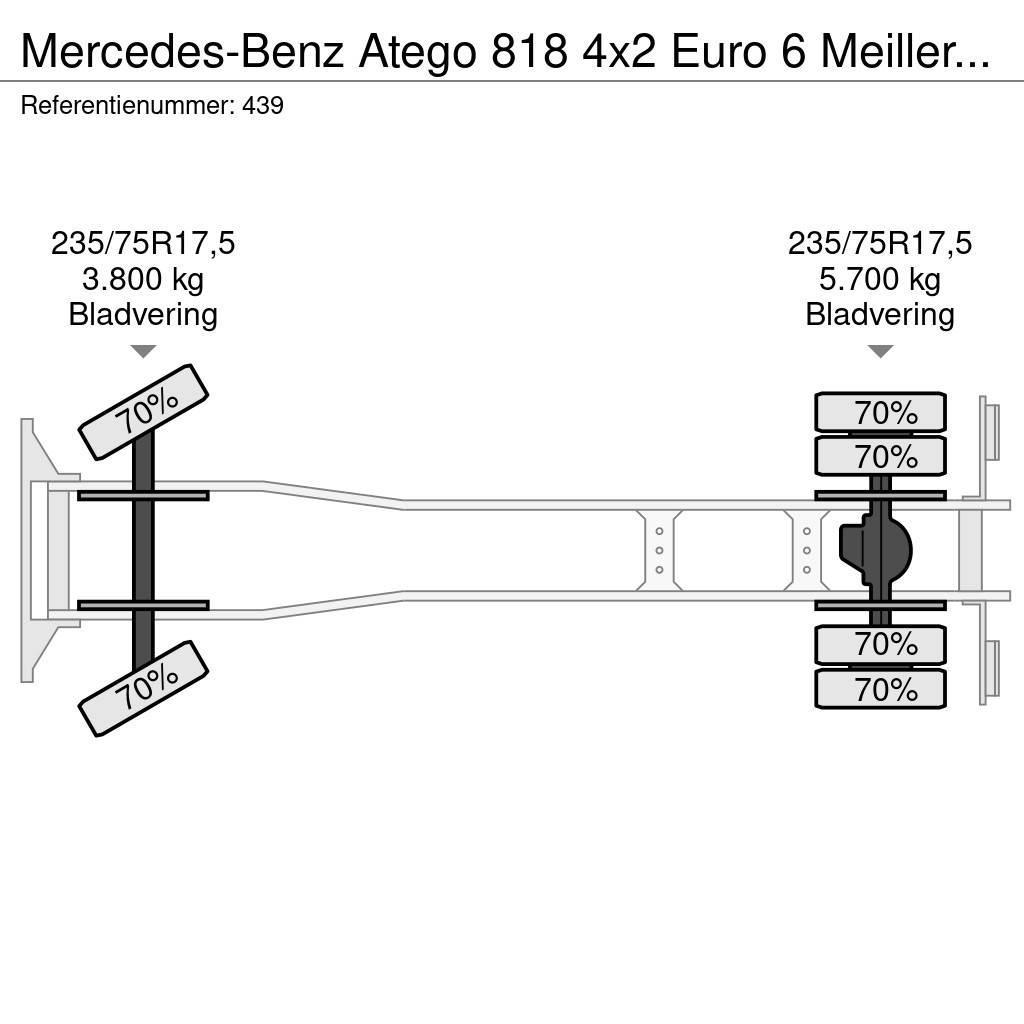 Mercedes-Benz Atego 818 4x2 Euro 6 Meiller 3 Seitenkipper 2 Piec Autobasculanta