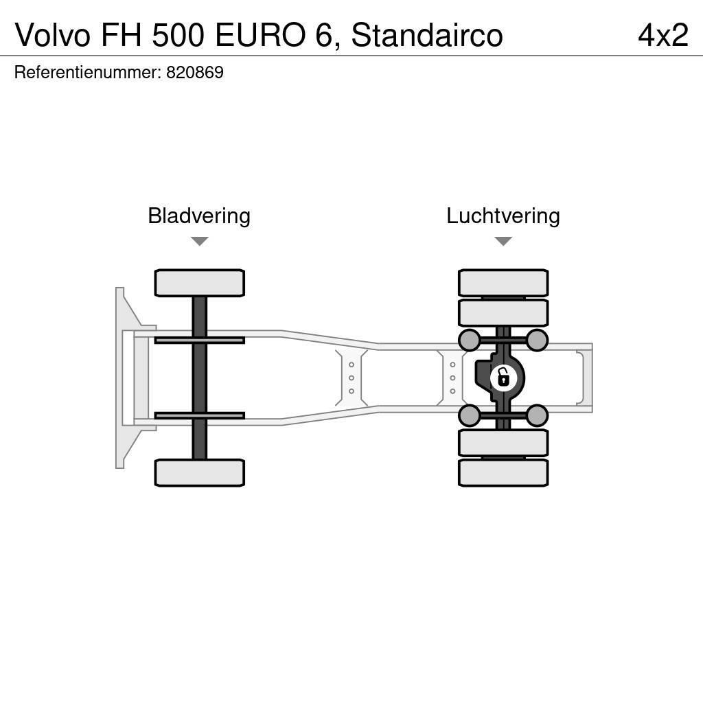 Volvo FH 500 EURO 6, Standairco Autotractoare