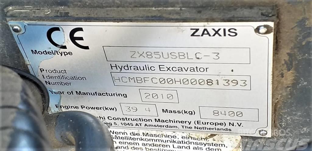  Midikoparka gąsienicowa HITACHI ZX 85 USBLC-3 Excavatoare 7t - 12t