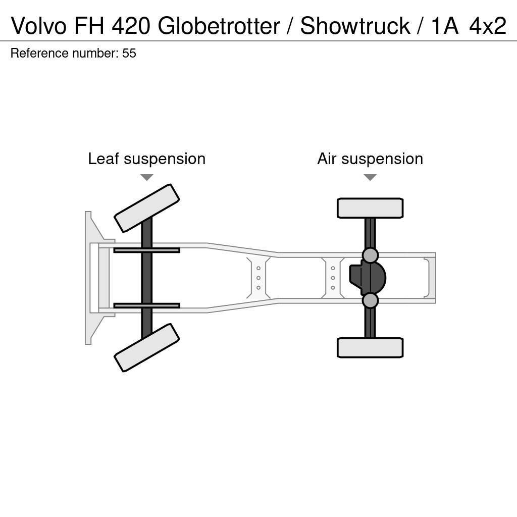 Volvo FH 420 Globetrotter / Showtruck / 1A Autotractoare