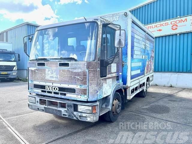 Iveco EuroCargo 75 E12 FULL STEEL CHASSIS WITH BOX (EURO Autocamioane