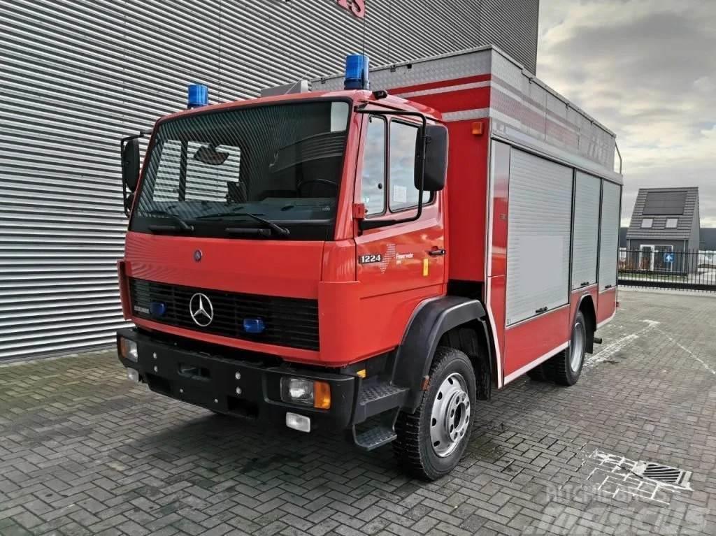 Mercedes-Benz 1224 AF Ecoliner 4x4 - Feuerwehr - Expeditions Fah Camion de pompier