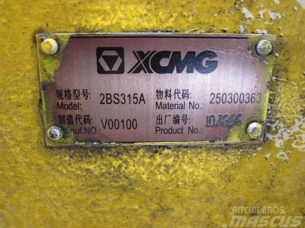 XCMG 2BS315A Transmisie
