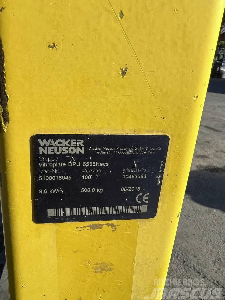 Wacker Neuson Vibroplate DPU 6555 Hecs*500 kg*E Start Vibratoare
